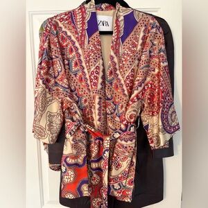 Paisley Patterned Women's Jacket